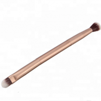 Dual End Gold Single Eyeshadow Brush Multifunctional Custom Logo Eye Shadow Makeup Brush Tool