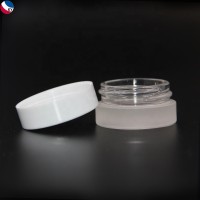 Frosted Jar Concentrate Glass Gram Containers 5Ml 10 Ml Cosmetic Jar