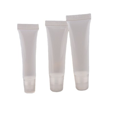 biodegradable cosmetic lip gloss packaging squeeze tubes applicators